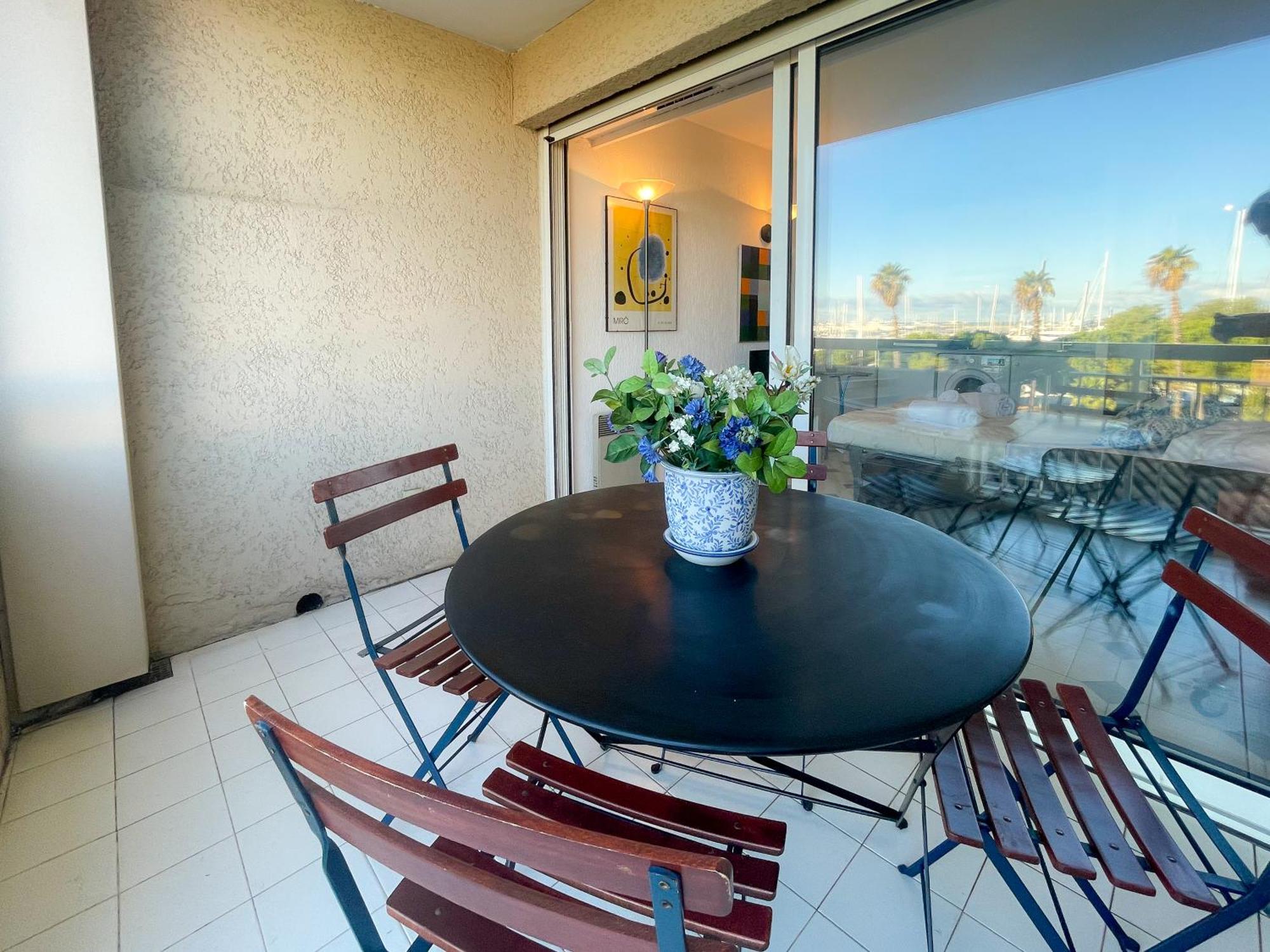 Vecchio Port Vauban Sea Front 3 Pers Ac Wifi Apartment Antibes