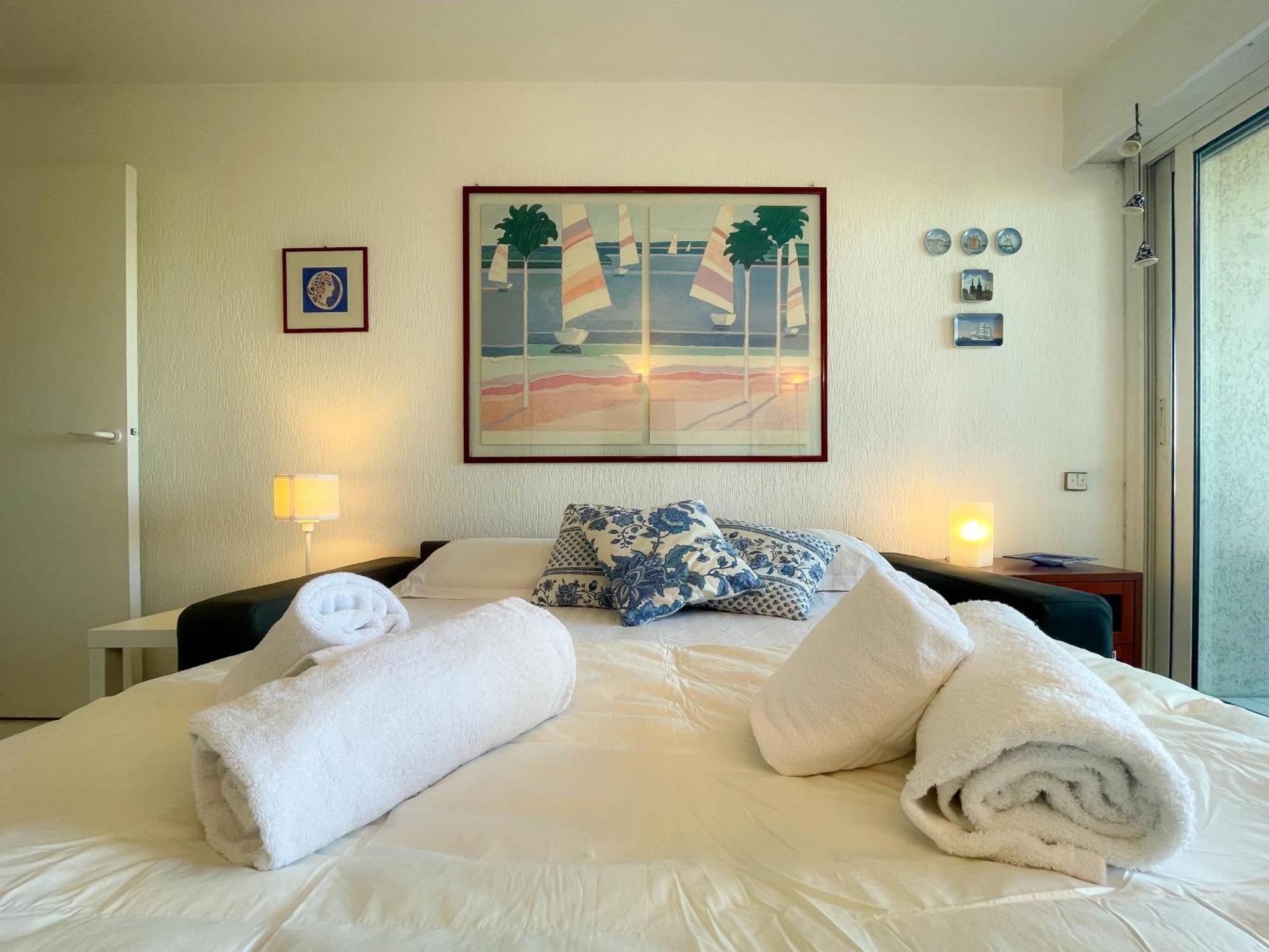 Apartment Vecchio Port Vauban Sea Front 3 Pers Ac Wifi Antibes